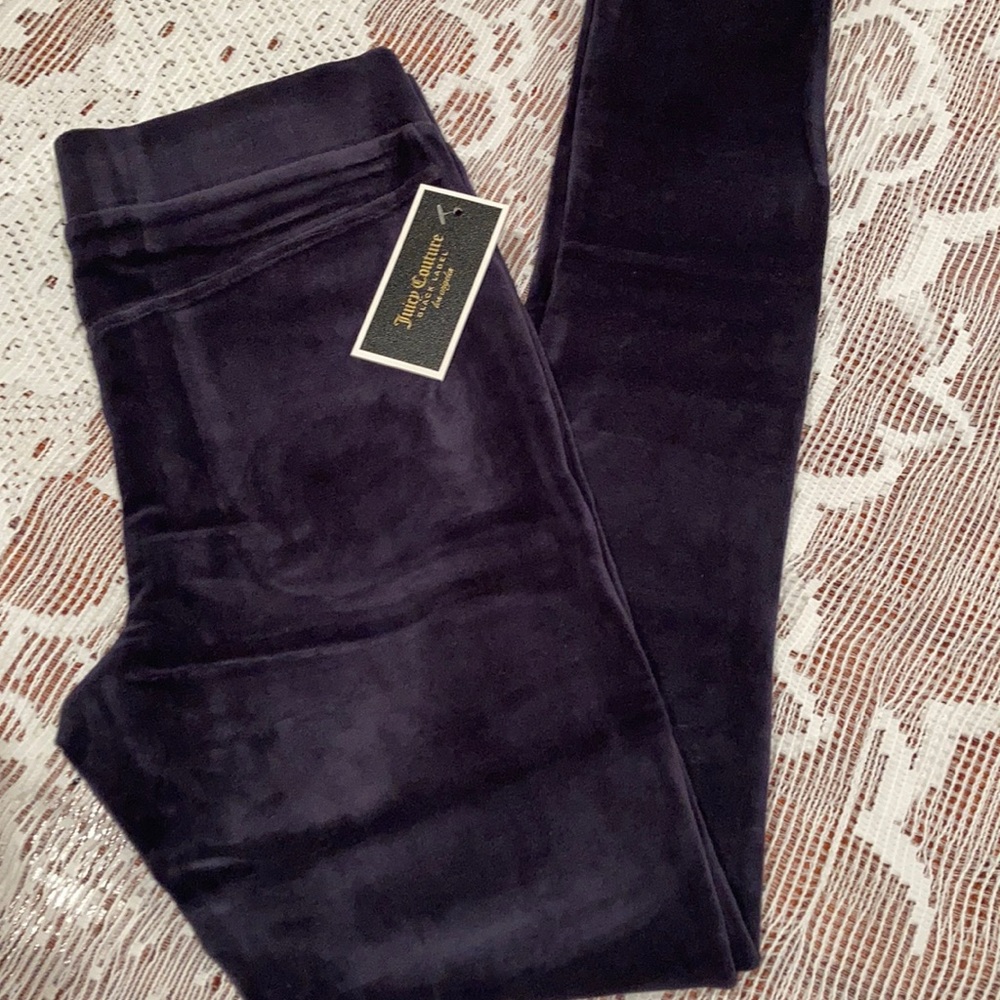 JC  velour stirrup pants wanna trade for xs